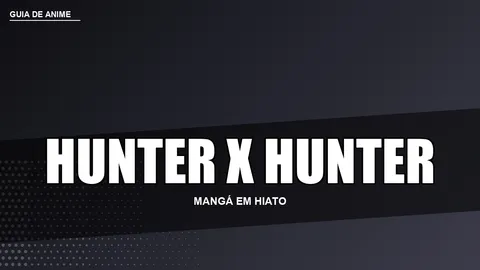 Hunter x Hunter Entra em Hiato de Novo Após o Capítulo 420
