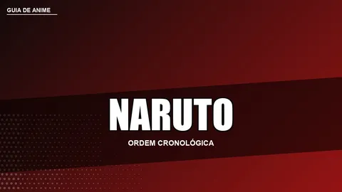 Ordem Cronológica de Naruto: Como Assistir Sem Se Perder